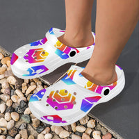 Hex Pulse Combo Custom Print Adults Clogs