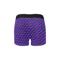 Pulses Small Black Men's All Over Print Boxer Briefs