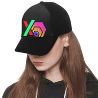 Hex Pulse PulseX Black Snapback Flat Brim Hat