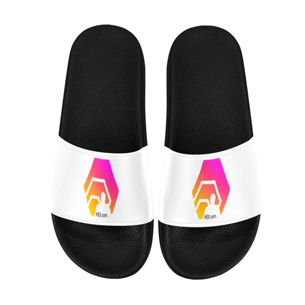 HexDotCom RH Blk Color Women's Slide Sandals