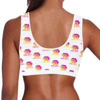 Hex Color Dot Com Women's All Over Print Sports Bra