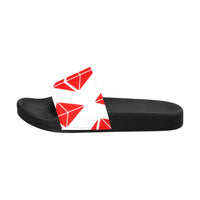 Ethereums Red Men's Slide Sandals - Crypto Wearz