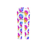 Hex Pulse TEXT Men's All Over Print Casual Trousers