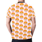 Shiba Inu Men's All Over Print Mesh T-shirt