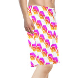 Hex Men's All Over Print Beach Shorts