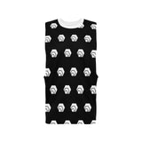 Hex White Black Men's Open Sides Workout Tank Top