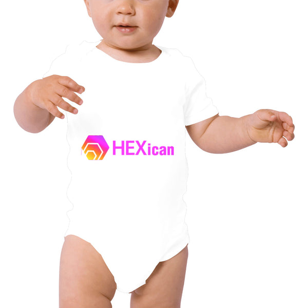 Hexican Baby Powder Organic Short Sleeve One Piece