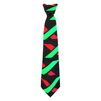 PulseX Logos Black Custom Peekaboo Necktie