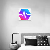 Pulse Logo Canvas Print 12"x12"