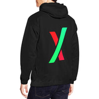 PulseX Logo Black Special Edition Men's All Over Print Hoodie