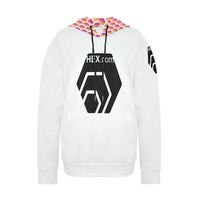 Hex Small Hood Women's All-Over Print Hoodie