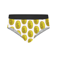 IM 3D WHT Men's Mid Rise Briefs