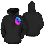 Pulse Logo Black Women's Hoodie