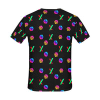 RH HPX Black Men's All Over Print T-shirt