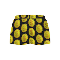 IM 3D BLK Women's Pajama Shorts