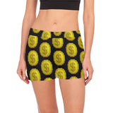 IM 3D BLK Women's Pajama Shorts