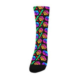 HPXdotCOM Black Men's Custom Socks