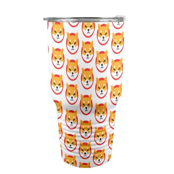 Shiba Inu Insulated Stainless Steel Tumbler (30oz ）