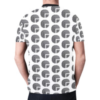 Future 3d WHT Men's All Over Print Mesh T-shirt