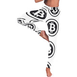 Bitcoin All-Over Low Rise Leggings