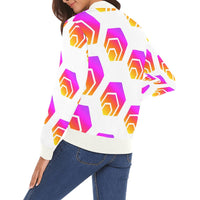 Hex Tapered Women's All Over Print Casual Jacket