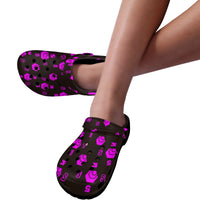 5555 Pink Custom Print Adults Clogs