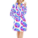 Pulse Women's All Over Print Fleece Robe