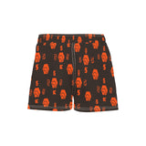 5555 Orange Women's Casual Beach Shorts