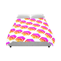 Hex All-over-print Duvet Cover 86"x70"