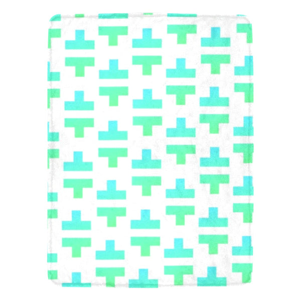 Thetas Colored Ultra-Soft Micro Fleece Blanket 60" x 80"