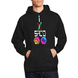 I Sac'd Stacked Men's All Over Print Hoodie