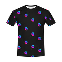 Pulse Small Black Men's All Over Print T-shirt