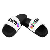 I Sac'd Black Blk Men's Slide Sandals