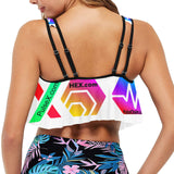 HPXdotCOM Flounce Bikini Top