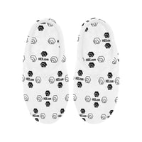 Hex Dot Com Men's Non-Slip Cotton Slippers