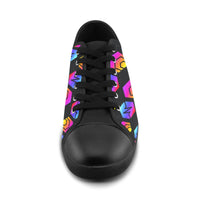 Hex Pulse Combo Black Women's Canvas Shoes