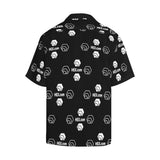 Hex Dot Com White Men's All Over Print Hawaiian Shirt