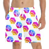 Hex Pulse Combo Men's Mid-Length Beach Shorts