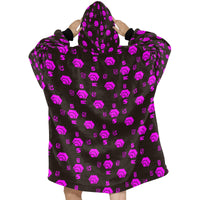 5555 Pink Blanket Hoodie for Women