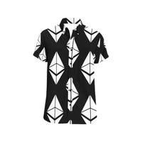 Ethereums Black Men's All Over Print Shirt