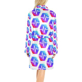 Pulse Women's All Over Print Fleece Robe