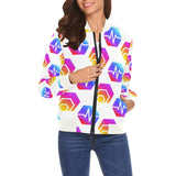 Hex Pulse Combo Women's All Over Print Casual Jacket