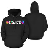 I Sac'd Men's All Over Print Hoodie