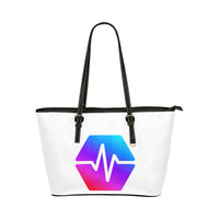 Pulse Logo Leather Tote Bag