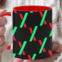 PulseX Black Ceramic Mug With Inner Color (11oz)