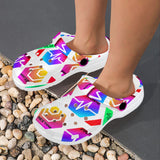 HPXdotCOM Custom Print Adults Clogs