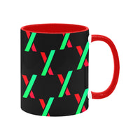 PulseX Black Ceramic Mug With Inner Color (11oz)