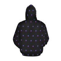 Pulse Small Black Men's All Over Print Hoodie