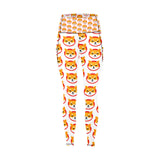 Shiba Inu All Over Print High Waist Leggings with Pockets