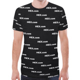 HEXdotcom White Men's All Over Print Mesh T-shirt